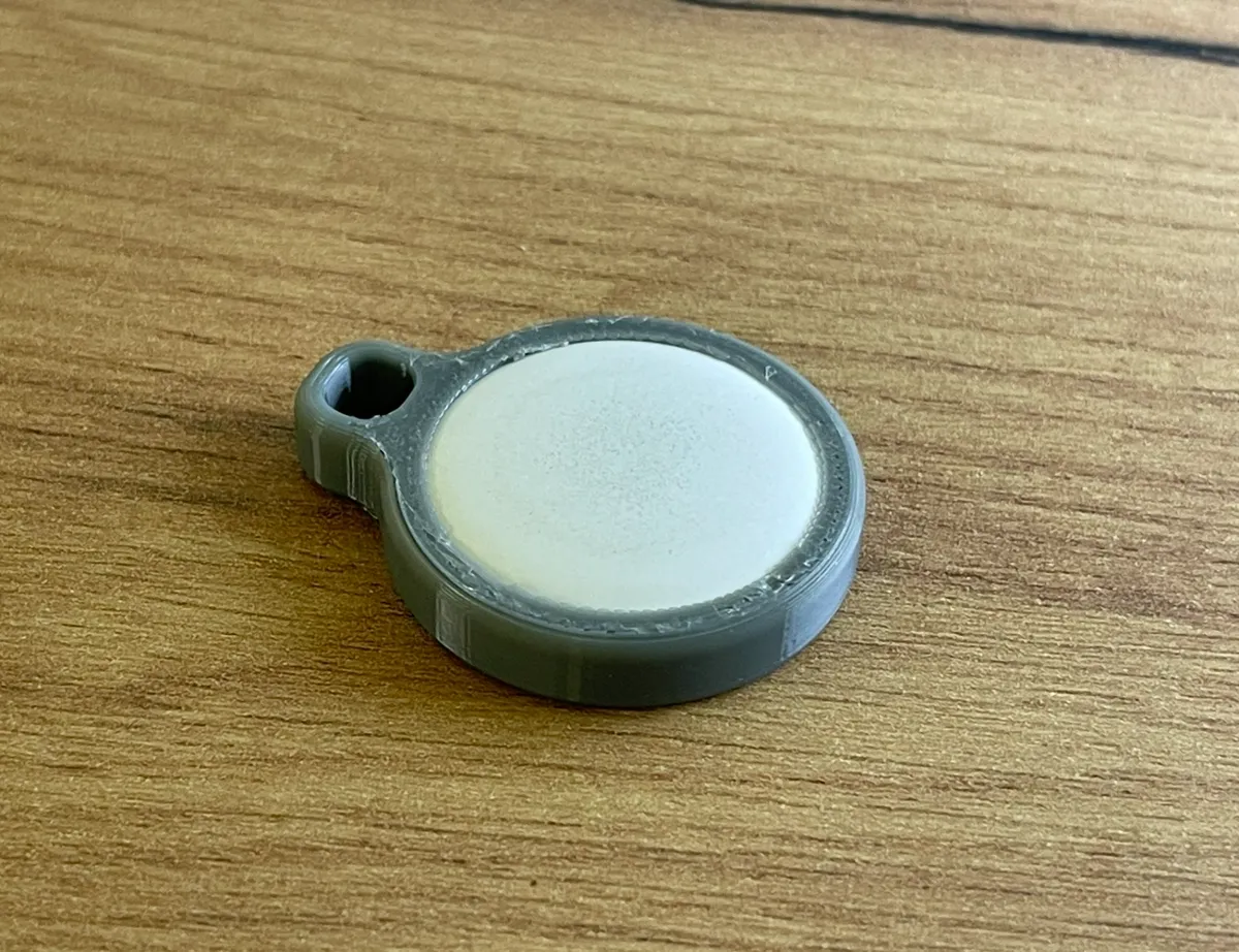 AirTag TPU Keychain Holder, photo 3 of 4 - AirTag TPU Keychain Holder Keychains