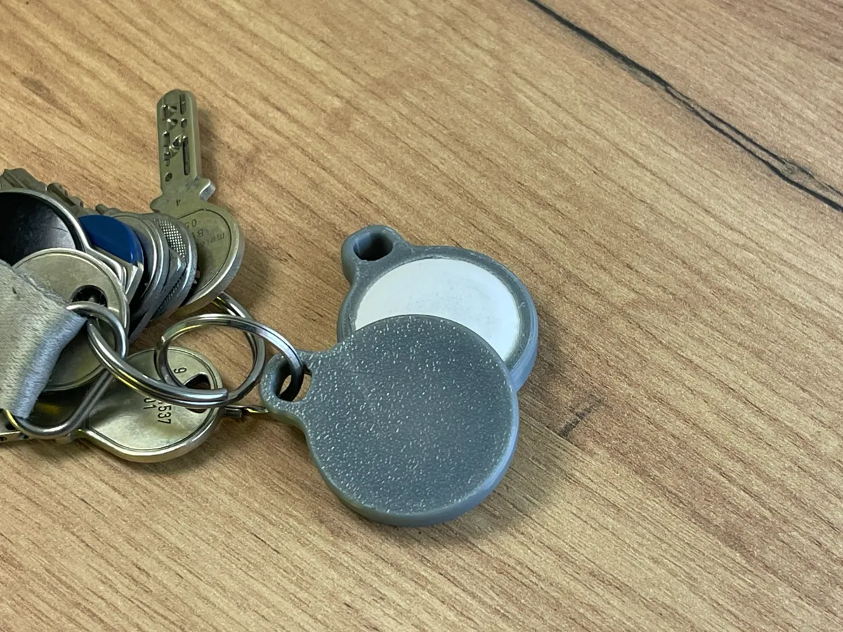 AirTag TPU Keychain Holder, photo 4 of 4 - AirTag TPU Keychain Holder Keychains