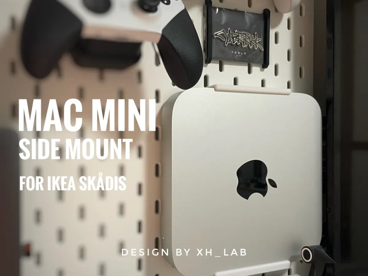 IKEA SKADIS Mac Mini Side Mount - Pegboard & Wall Grid Systems, in stock in India