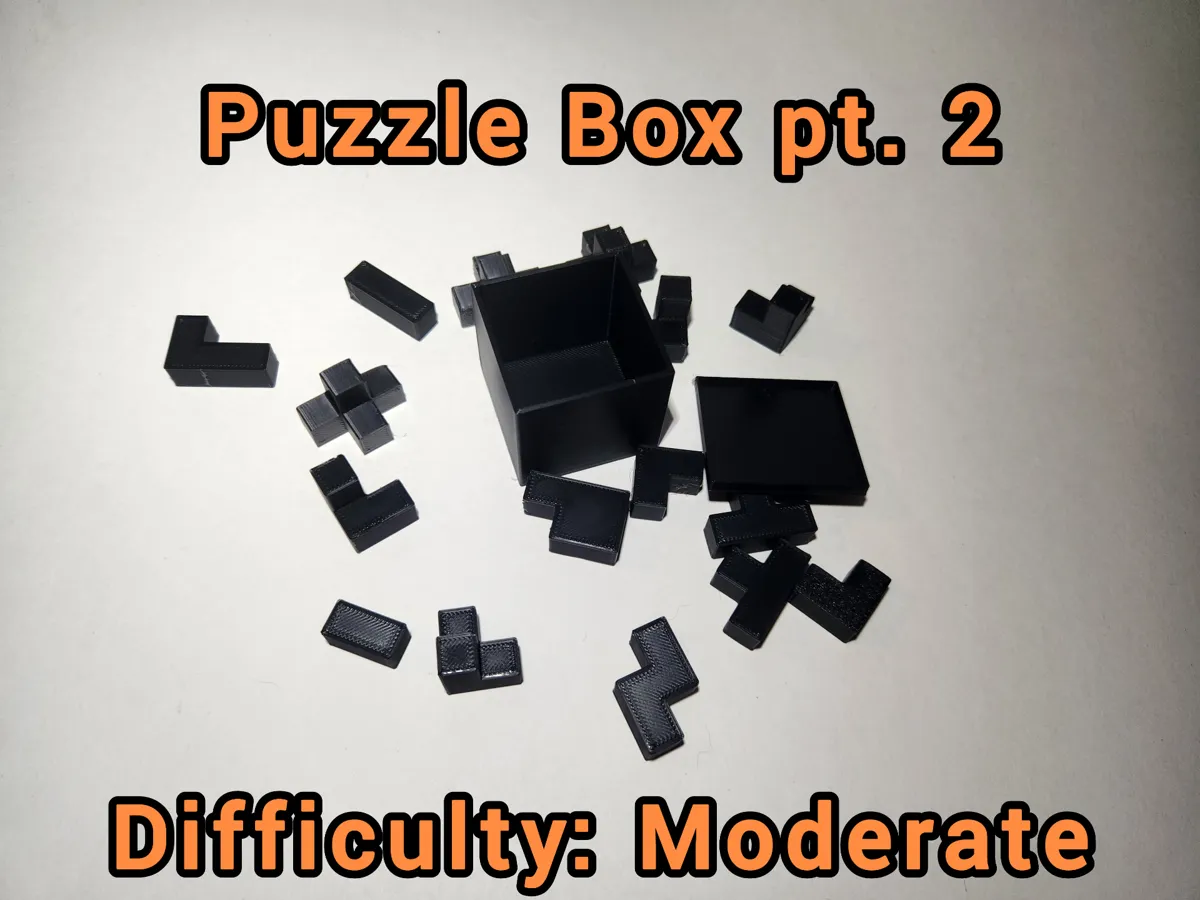The Challenge (a puzzle box pt. 2), photo 2 of 3 - The Challenge (a puzzle box pt. 2) Toys, Games & Hobbies