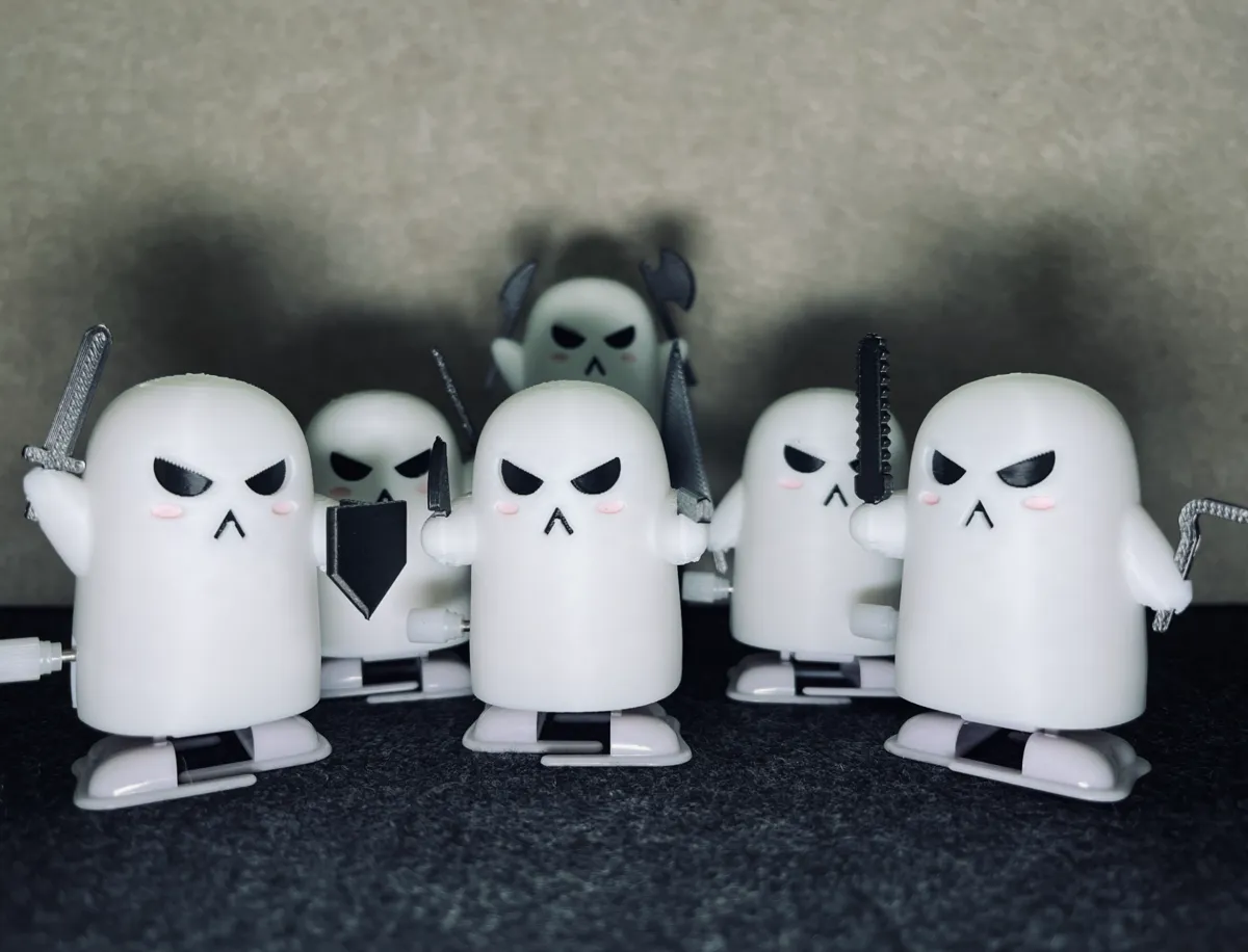 Cute and Simple Ghost, photo 3 of 4 - Cute and Simple Ghost Art