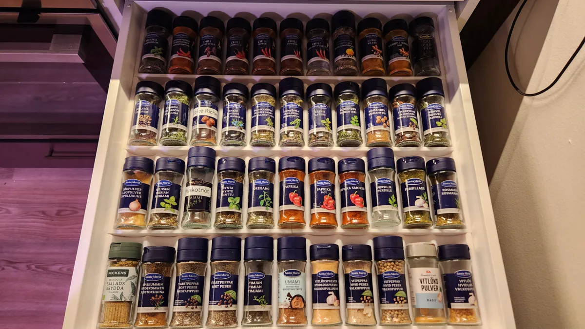 IKEA METOD 50 cm drawer spice rack, photo 2 of 3 - IKEA METOD 50 cm drawer spice rack Household