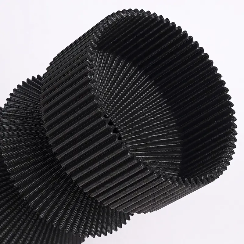 minimalist tight center vase with ribs, photo 3 of 3 - minimalist tight center vase with ribs Household