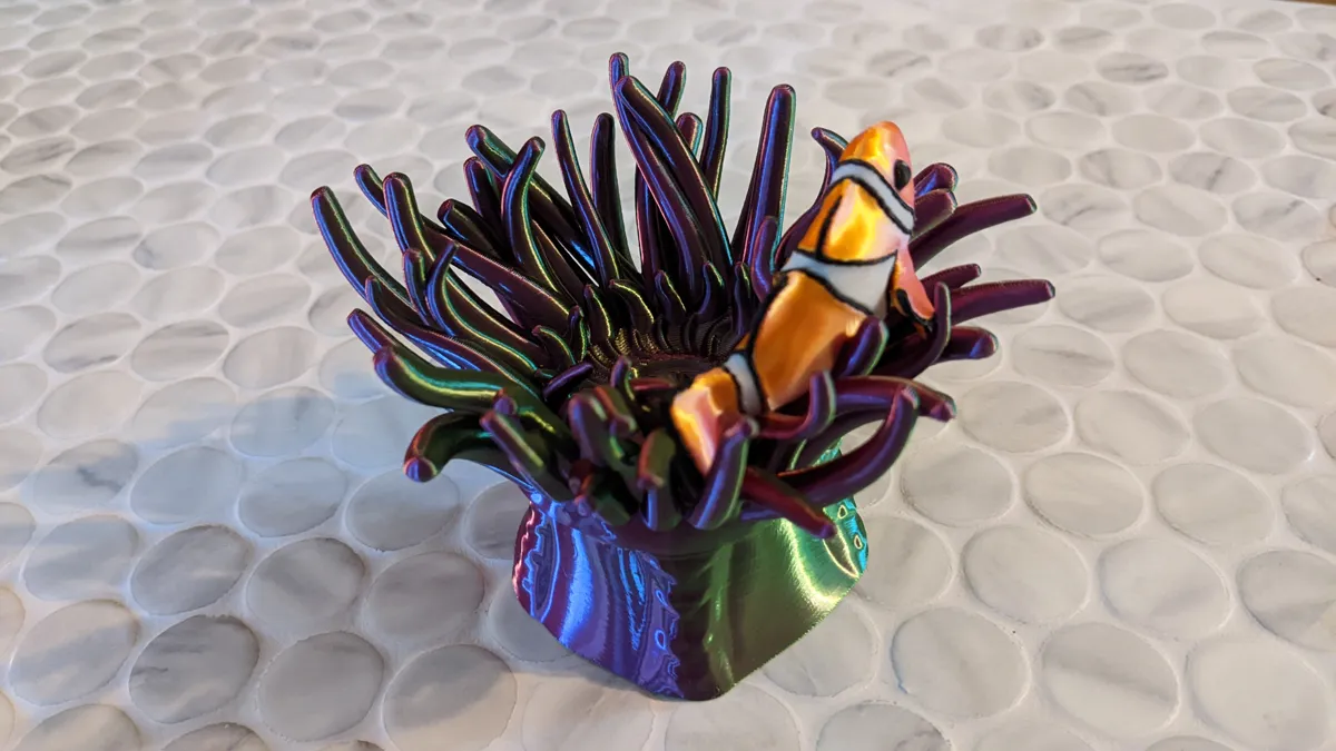 Sea Anemone Puzzle box, photo 2 of 4 - Sea Anemone Puzzle box Toys & Games