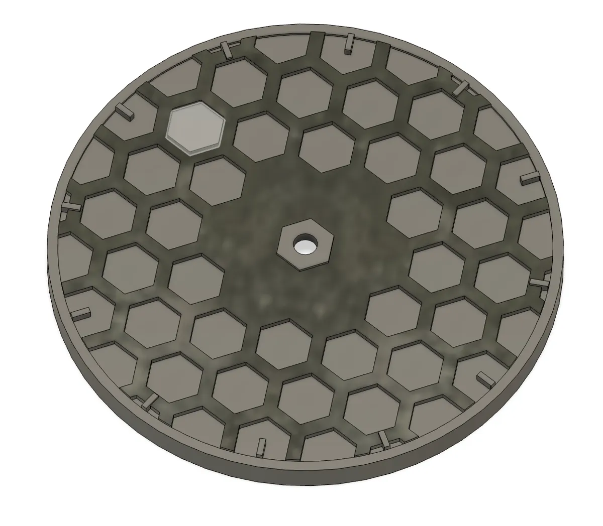Hexagonal Clock, photo 2 of 3 - Hexagonal Clock Hobby & DIY