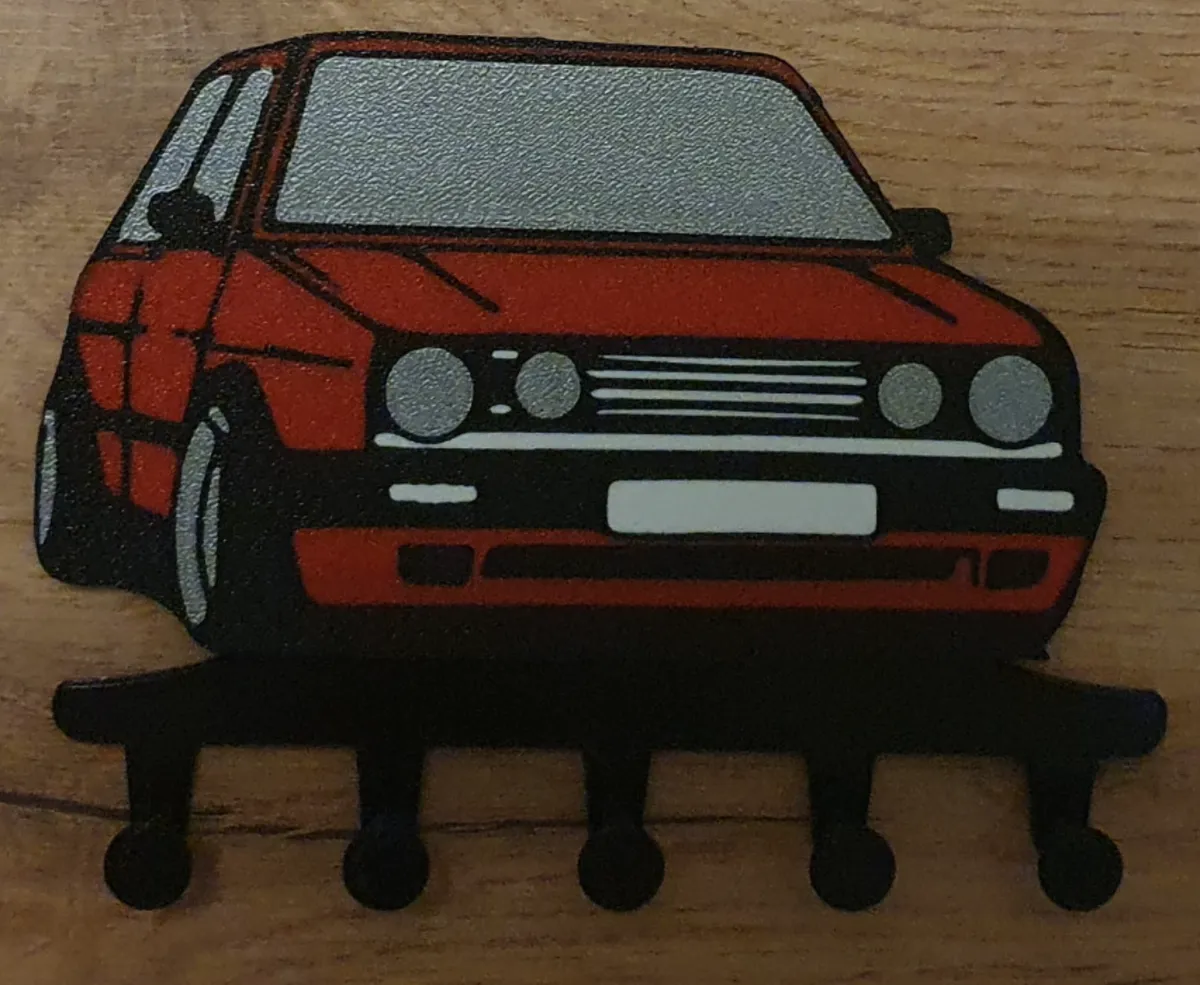 VW Golf II Key hanger - Decor, in stock in India