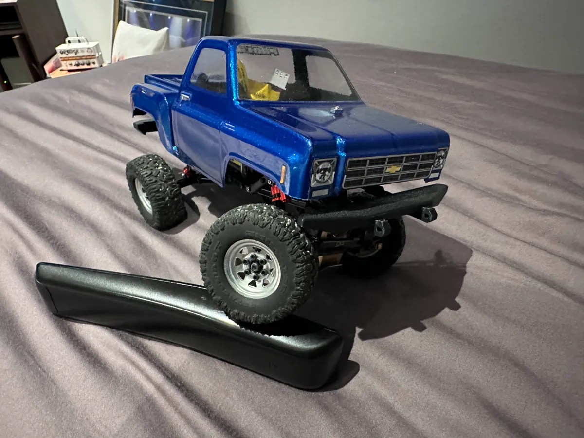 SCX24 Front Bumper No Stinger, photo 2 of 3 - SCX24 Front Bumper No Stinger Hobby & DIY