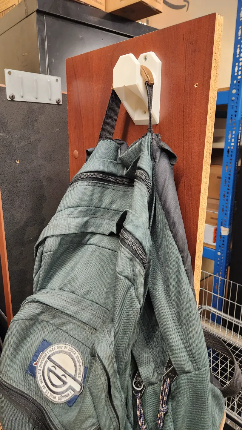 Heavy Duty Hook Hanger - Backpack, Purse, photo 2 of 3 - Heavy Duty Hook Hanger - Backpack, Purse Storage & Organisation