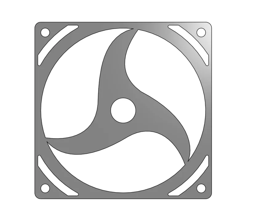 Naruto fan cover 120 mm (NRT-01), photo 2 of 3 - Naruto fan cover 120 mm (NRT-01) Art