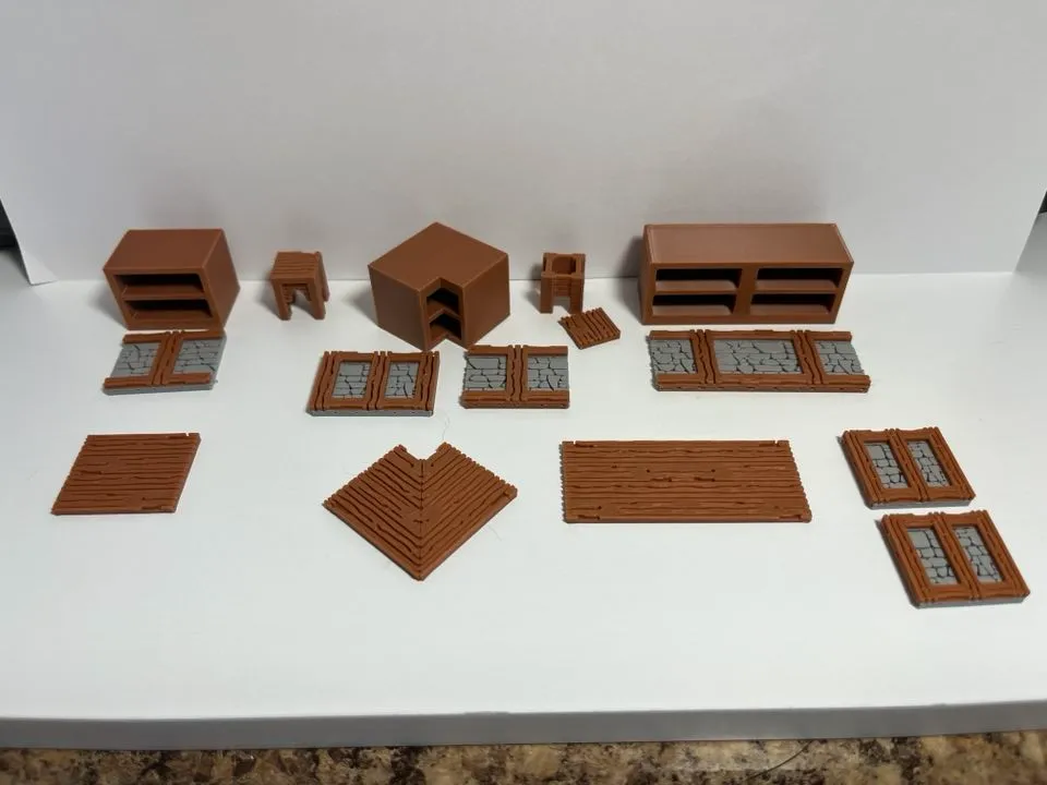 Module Bar for a Tavern or INN - D&D, Pathfinder, photo 4 of 4 - Module Bar for a Tavern or INN - D&D, Pathfinder Miniatures