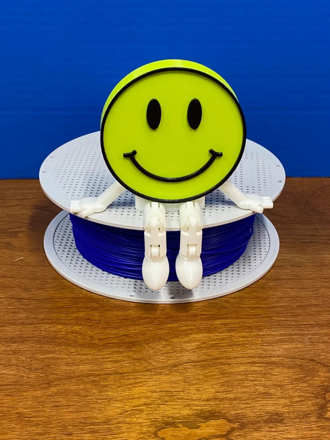Articulated Smiley Face, photo 2 of 4 - Articulated Smiley Face Art
