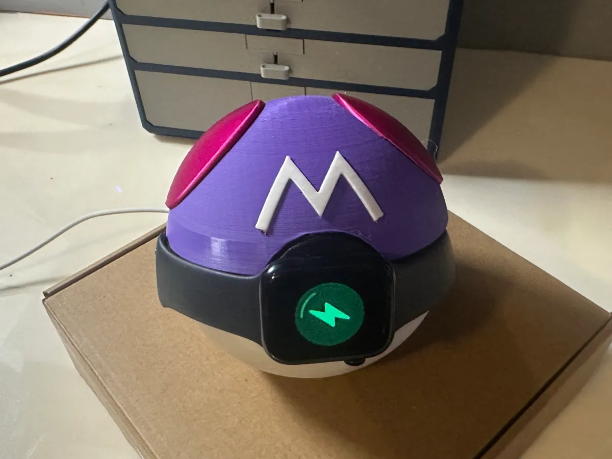 Pokemon MasterBall Apple Watch charging stand - Decor, in stock in India