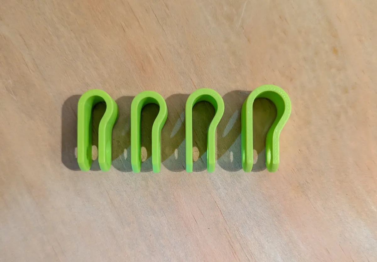 Speedy Cord Clip/Fastener (For 6-10mm Cord/Cable), photo 4 of 4 - Speedy Cord Clip/Fastener (For 6-10mm Cord/Cable) Hobby & DIY