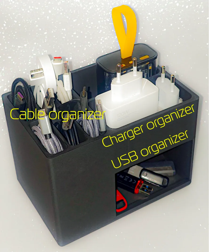 Cable and Charger organized