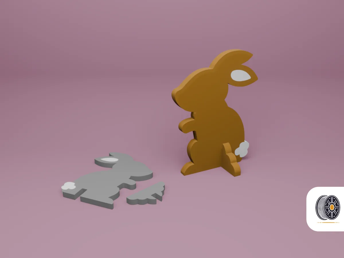 Cute Bunny Kit Card Ready, two sizes, photo 4 of 4 - Cute Bunny Kit Card Ready, two sizes Models, RC & Drones
