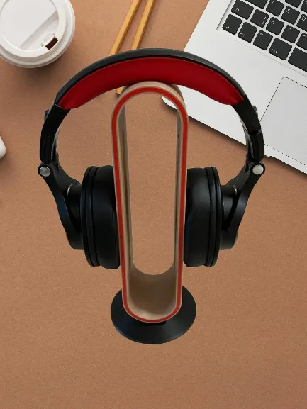 Headphone modern design stand holder, photo 2 of 4 - Headphone modern design stand holder Hobby & DIY