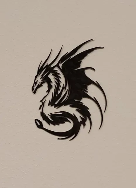 Dragon Wall Art, photo 2 of 2 - Dragon Wall Art Home Decor Items
