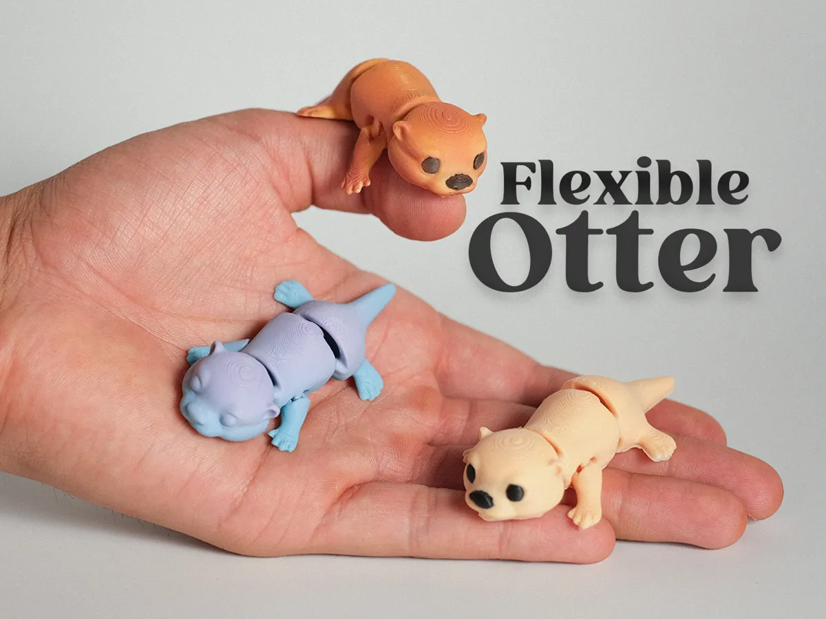 Benny the otter, Articulated & keychain