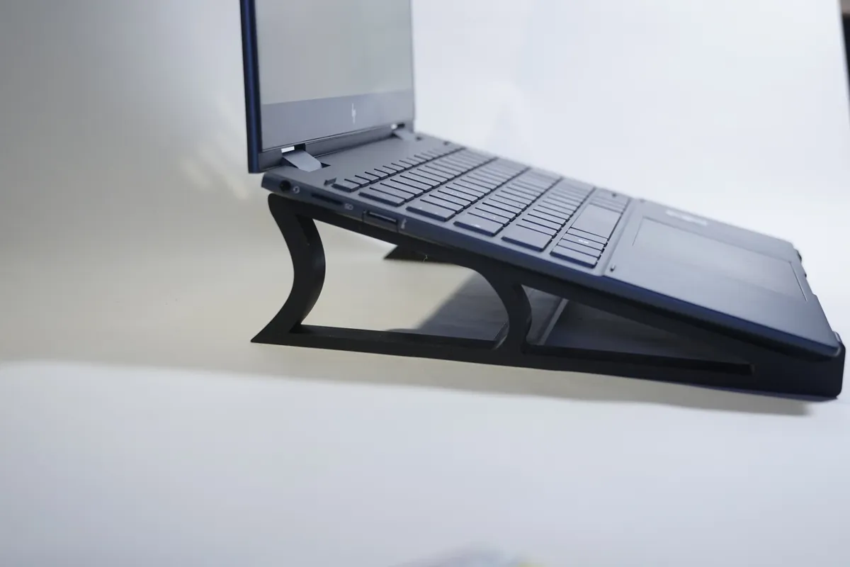 Laptop Stand | Desk Laptop Holder | Mac Riser, photo 3 of 4 - Laptop Stand | Desk Laptop Holder | Mac Riser Mobile & Device Accessories