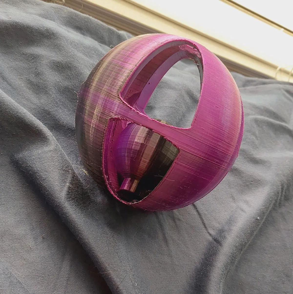 Rattling Pet Ball, photo 3 of 3 - Rattling Pet Ball Pets
