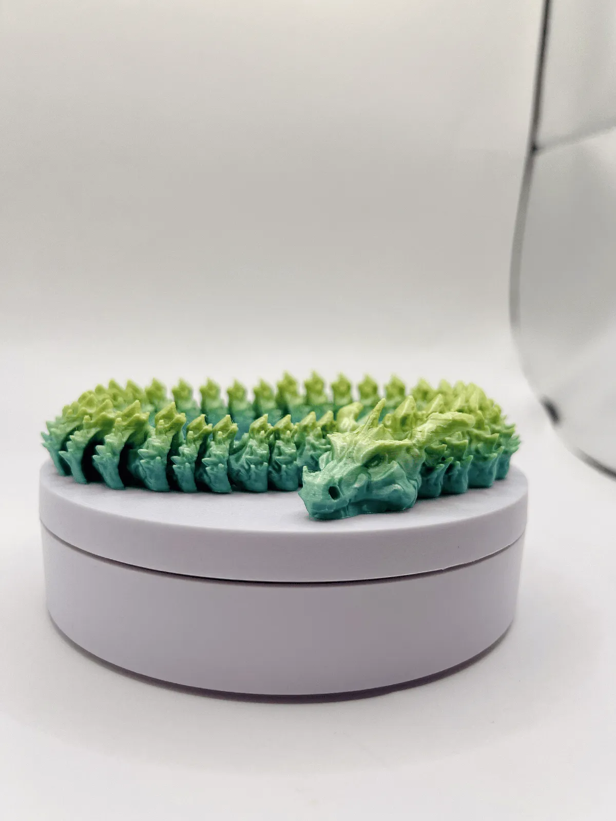 Crystallized Articulated Flexi Dragon Toy, photo 4 of 4 - Crystallized Articulated Flexi Dragon Toy Fidget & Sensory Toys