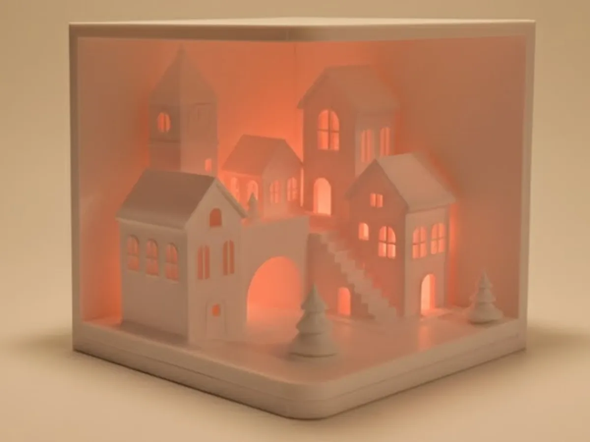 Winter Light Diorama - Christmas Village LED Vol.3