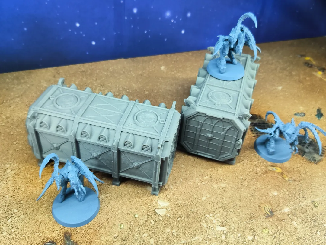 Container impérial wargame space marines