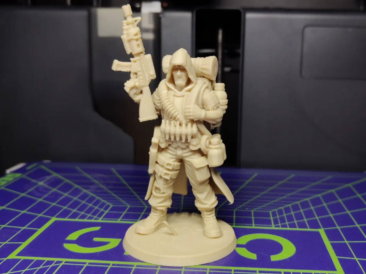 Post-Apocalyptic Warrior Figurine