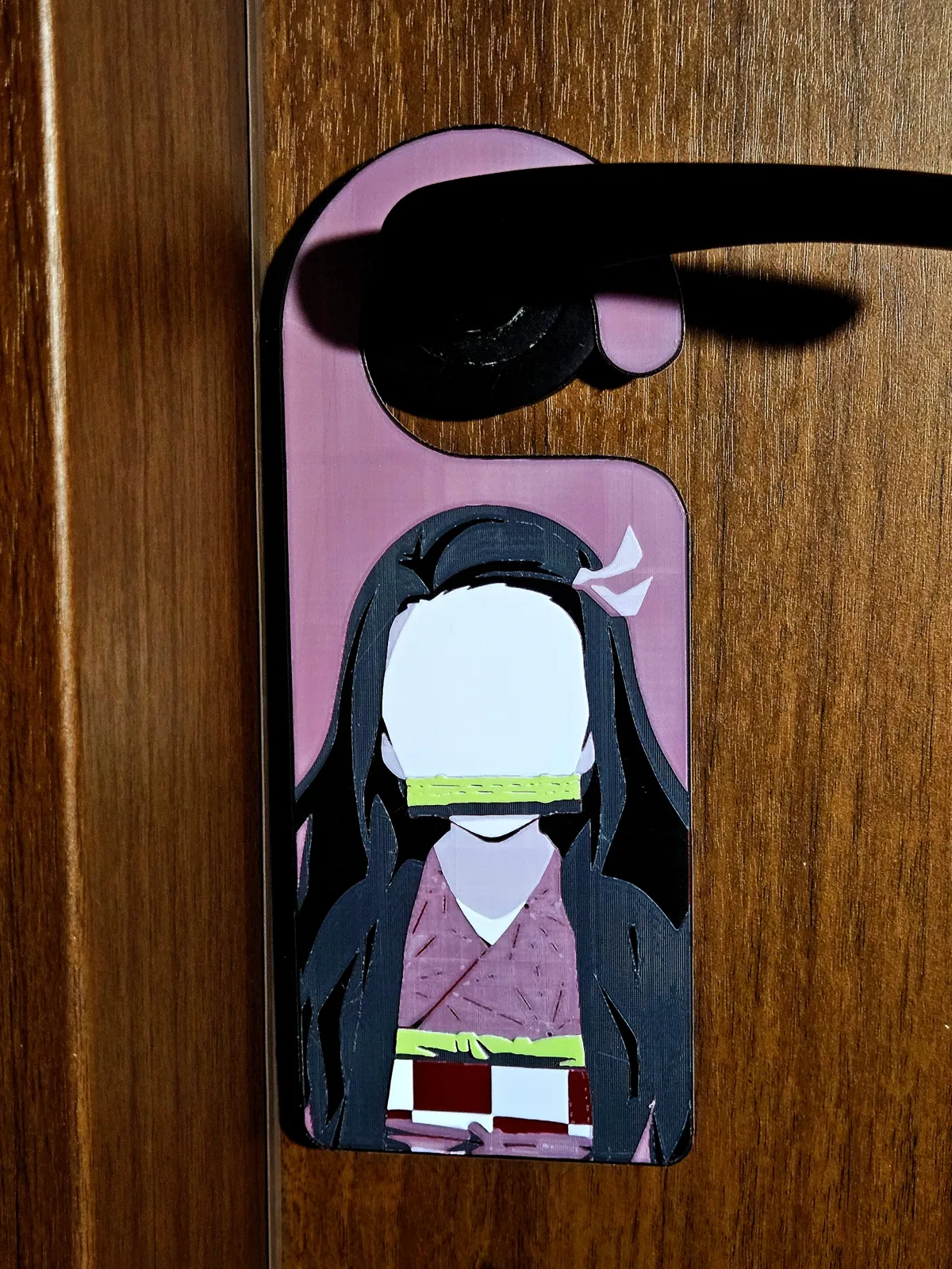 Demon Slayer Door Hangers, photo 4 of 4 - Demon Slayer Door Hangers Home Decor Items