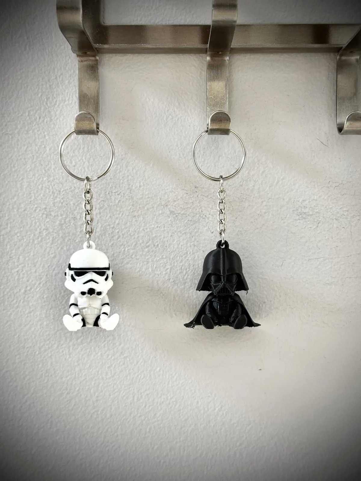Adorable Baby Stormtrooper Star Wars Keychain!, photo 4 of 4 - Adorable Baby Stormtrooper Star Wars Keychain! Keychains