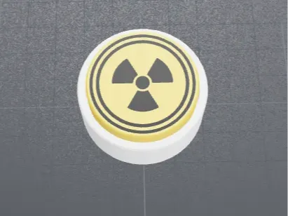 Nuclear/Atomic Clicker - Button & Click Fidgets, in stock in India
