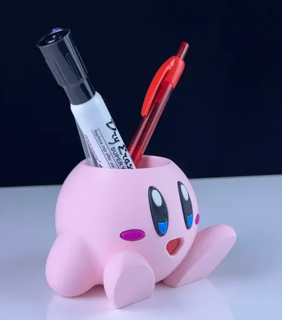 Kirby pen holder, photo 3 of 4 - Kirby pen holder Desk & Office
