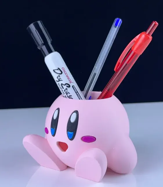 Kirby pen holder, photo 4 of 4 - Kirby pen holder Desk & Office