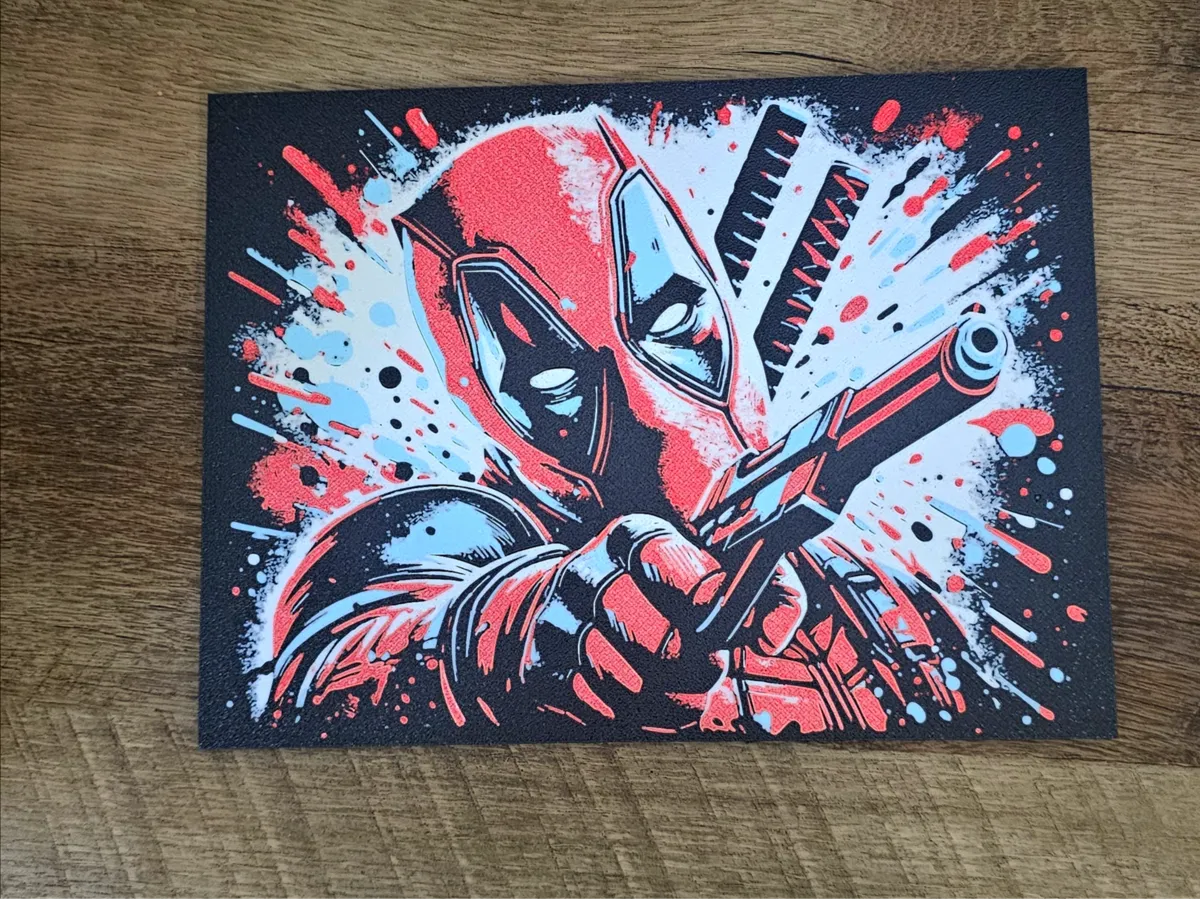 Deadpool wall art