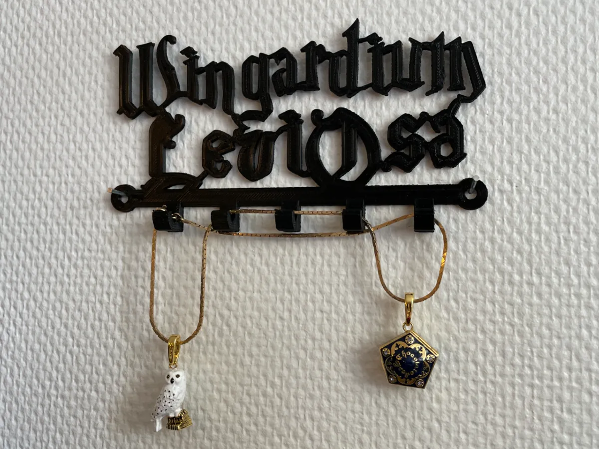 Wall key hanger Harry Potter Wingardium Leviosa - Decor, in stock in India
