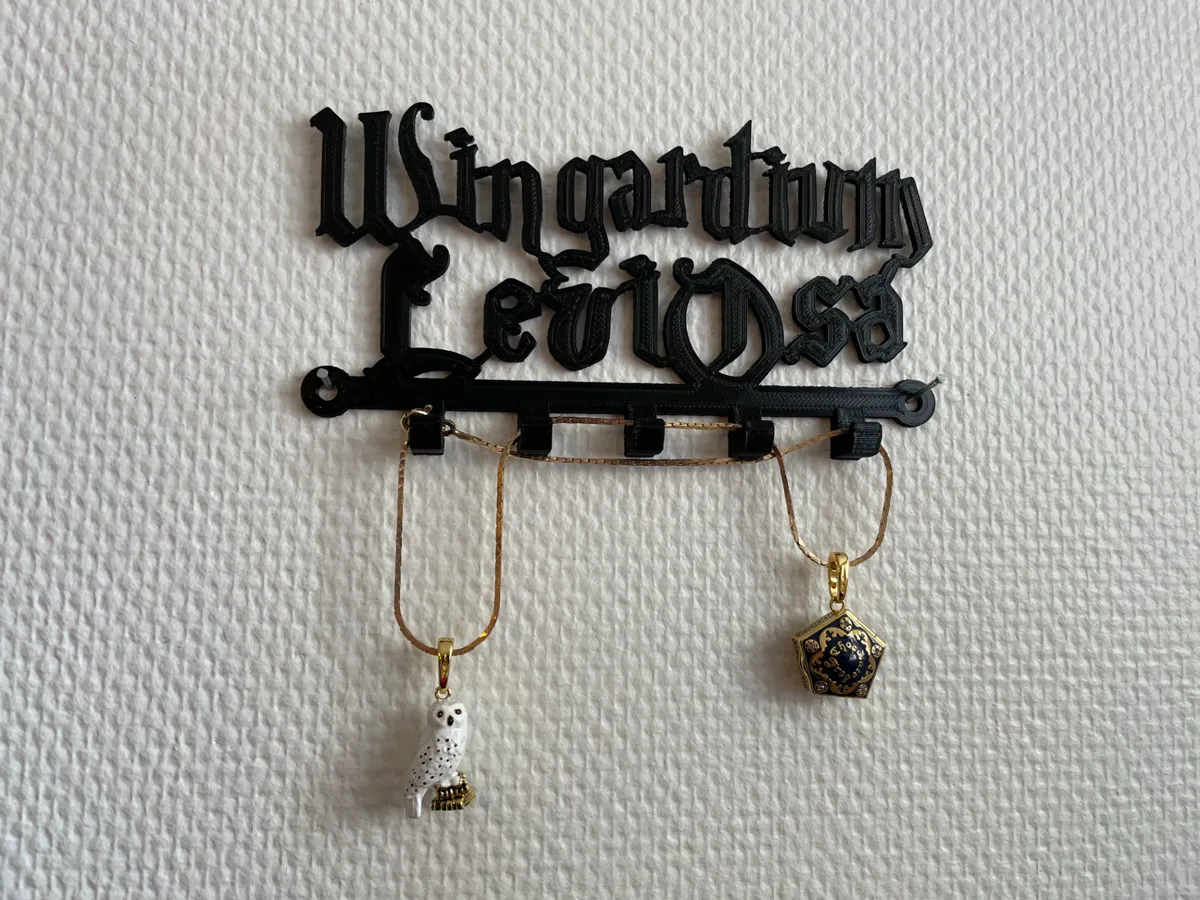 Wall key hanger Harry Potter Wingardium Leviosa, photo 4 of 4 - Wall key hanger Harry Potter Wingardium Leviosa Household