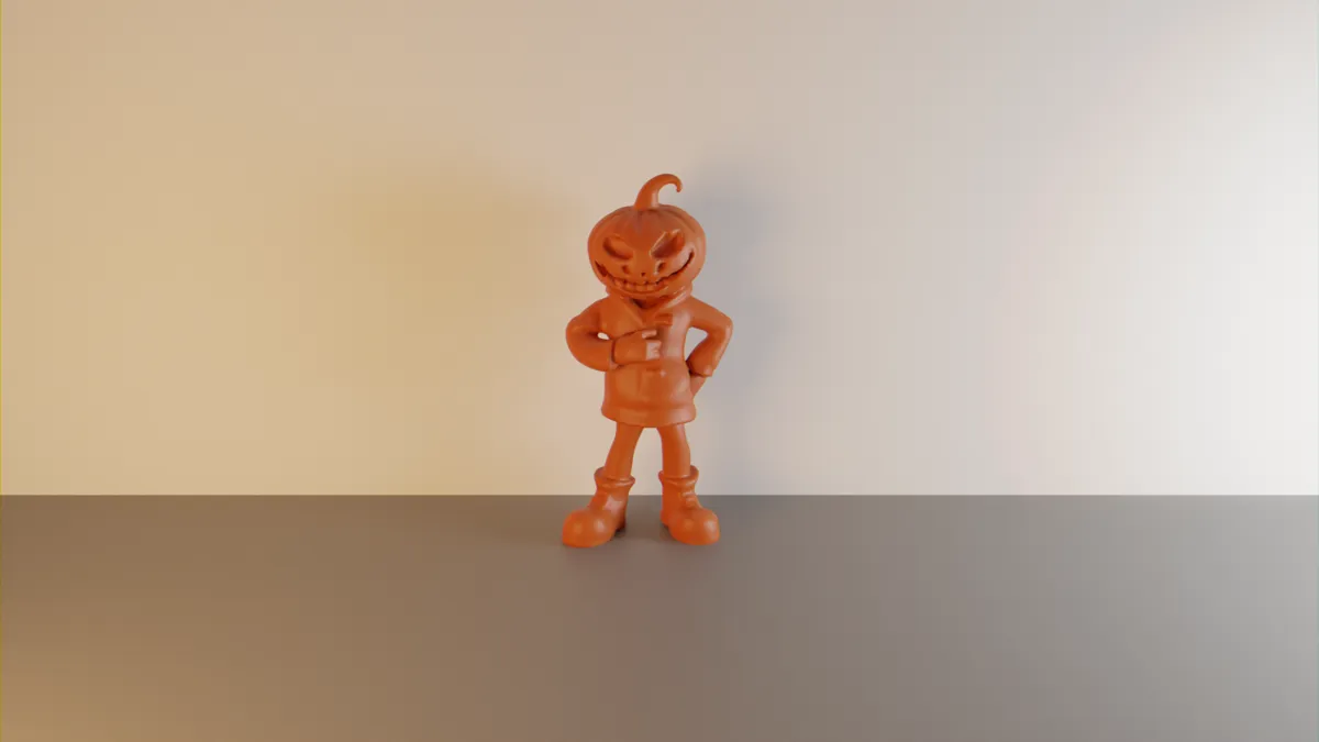Pumpkin thief wargaming / halloween miniature, photo 2 of 2 - Pumpkin thief wargaming / halloween miniature Miniatures
