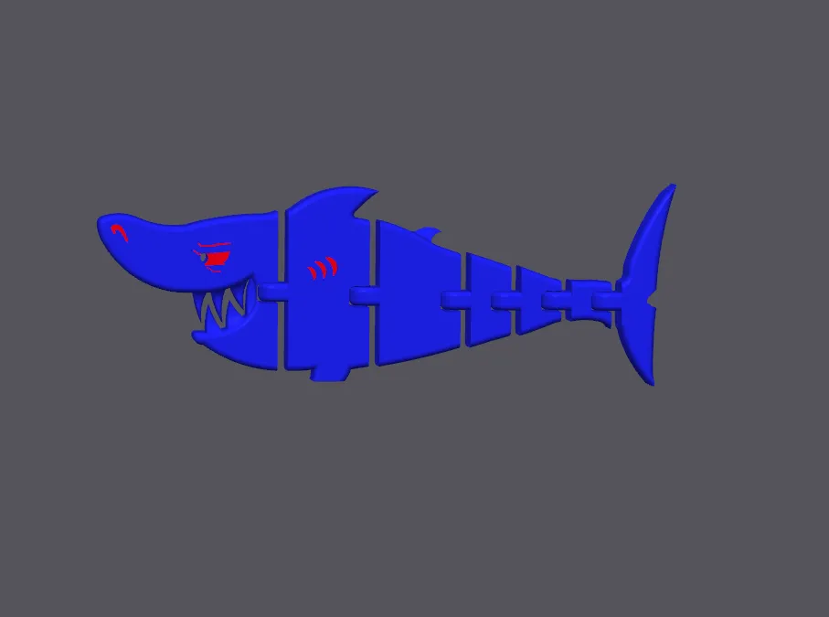 Flexi Shark, photo 2 of 2 - Flexi Shark Fidget & Sensory Toys