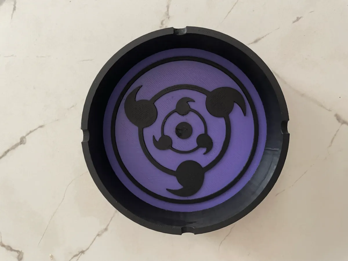 Naruto Sasuke Rinnegan Ashtray, photo 3 of 4 - Naruto Sasuke Rinnegan Ashtray Household