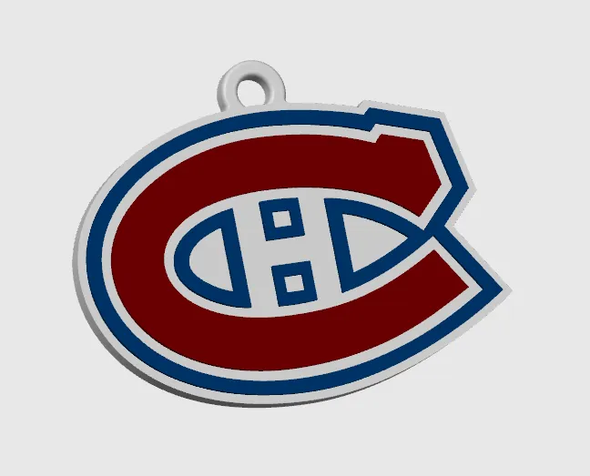 Montreal Canadiens keychain, photo 2 of 2 - Montreal Canadiens keychain Keychains