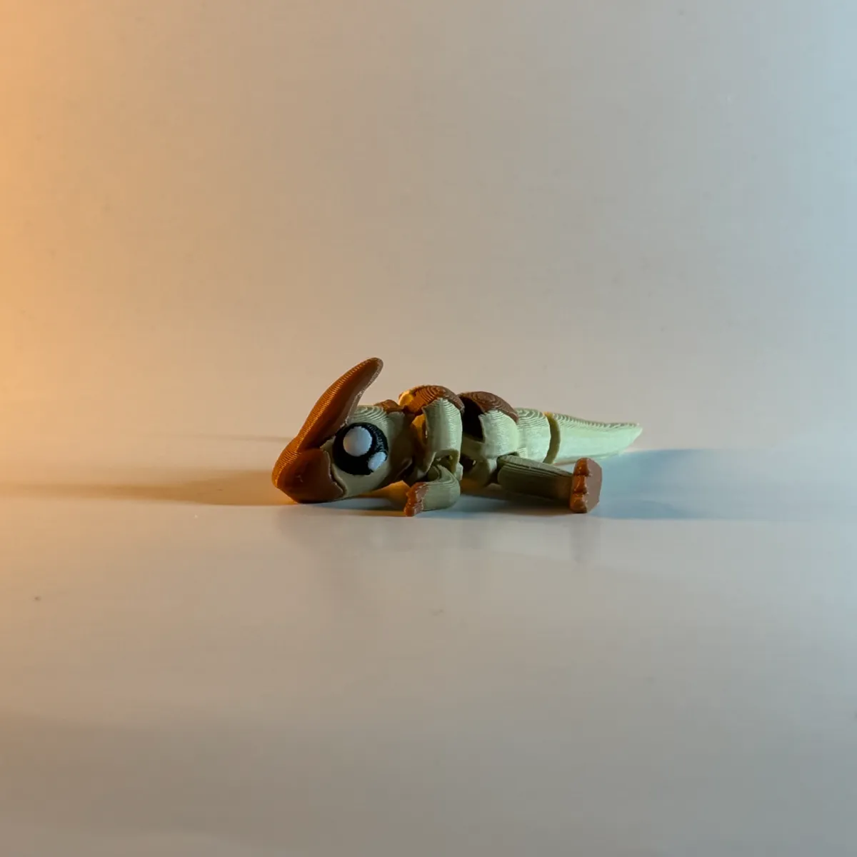 Articulated Cute Parasaurolophus, photo 2 of 4 - Articulated Cute Parasaurolophus Miniatures