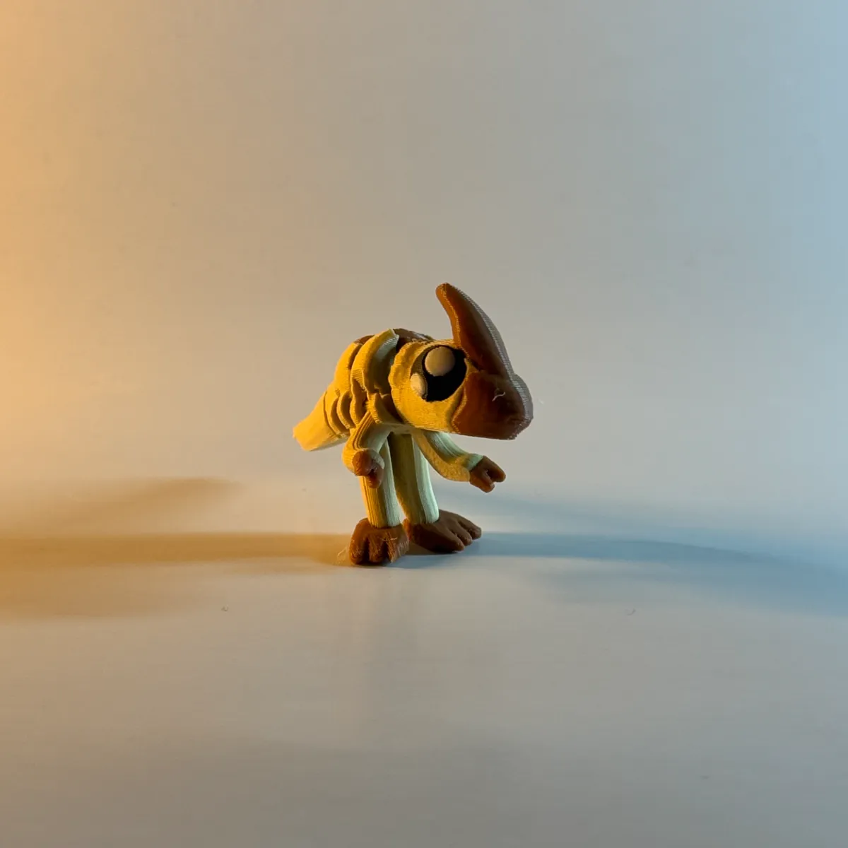 Articulated Cute Parasaurolophus, photo 3 of 4 - Articulated Cute Parasaurolophus Miniatures