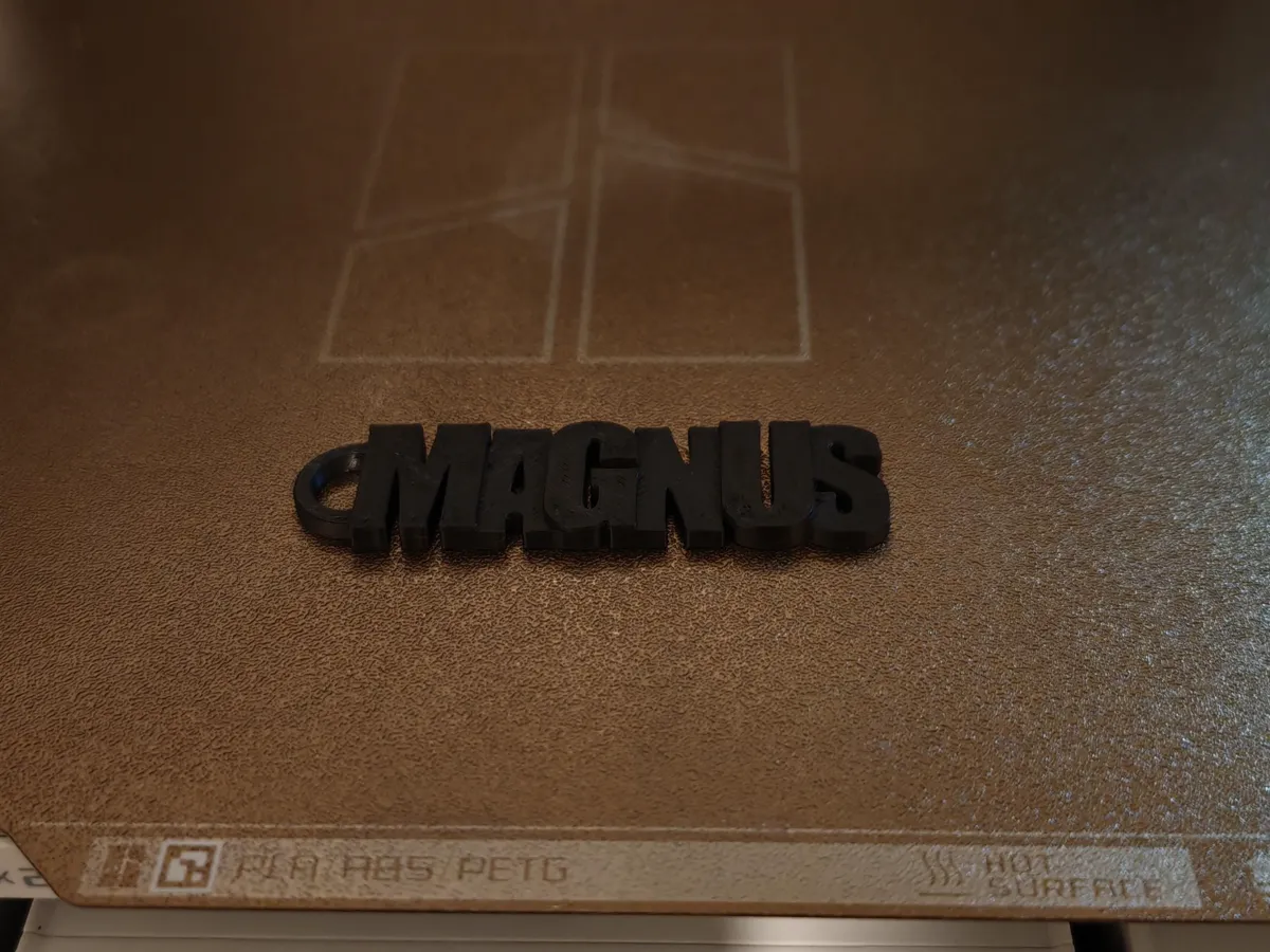 Magnus Relief Keychain - Signs & Logos, in stock in India