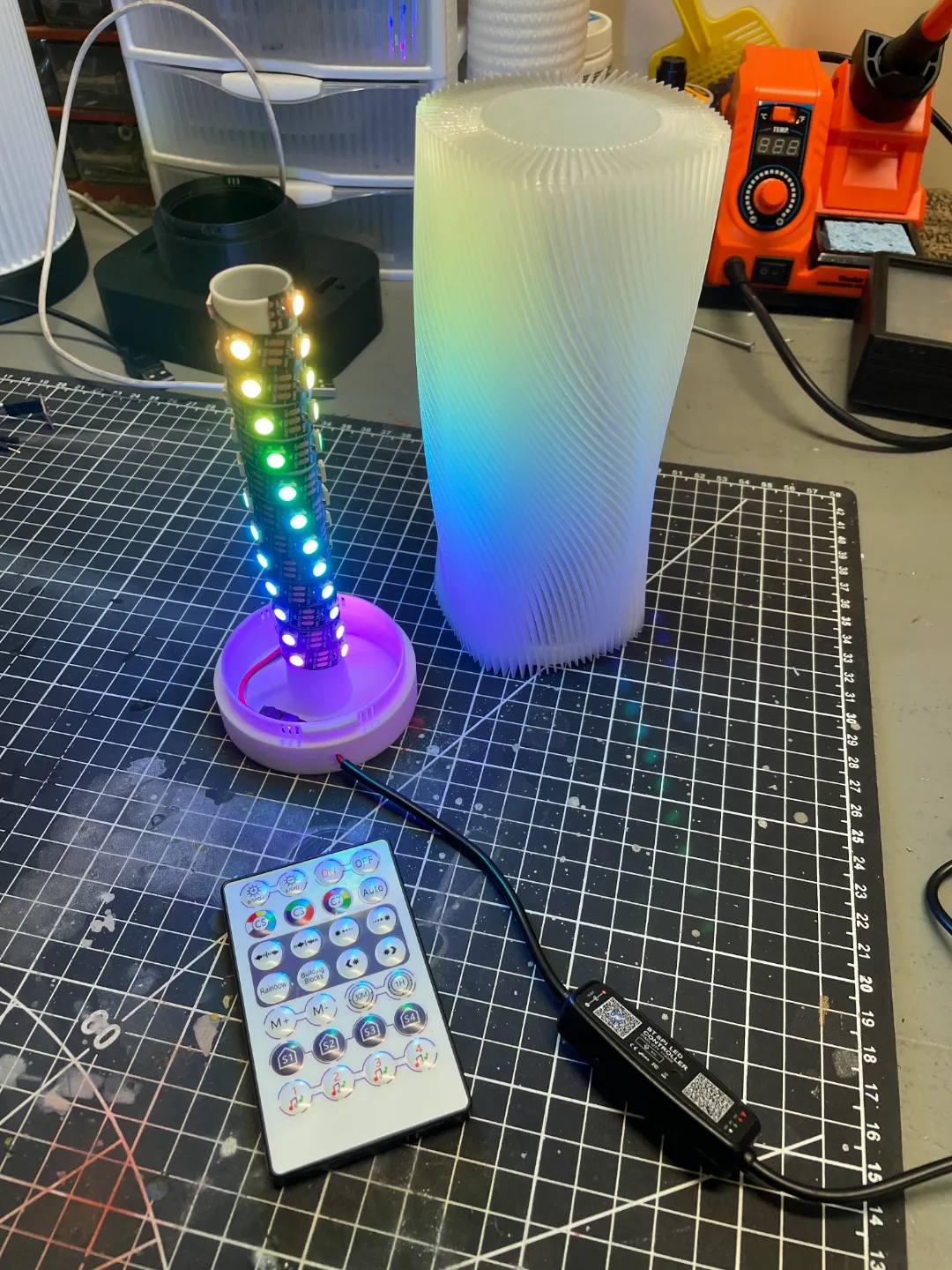 LED Lamp Kit 001 - Simple DIY LED Strip Light, photo 3 of 4 - LED Lamp Kit 001 - Simple DIY LED Strip Light Household