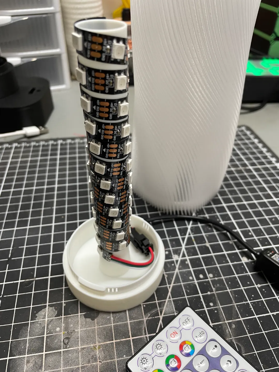 LED Lamp Kit 001 - Simple DIY LED Strip Light, photo 4 of 4 - LED Lamp Kit 001 - Simple DIY LED Strip Light Household