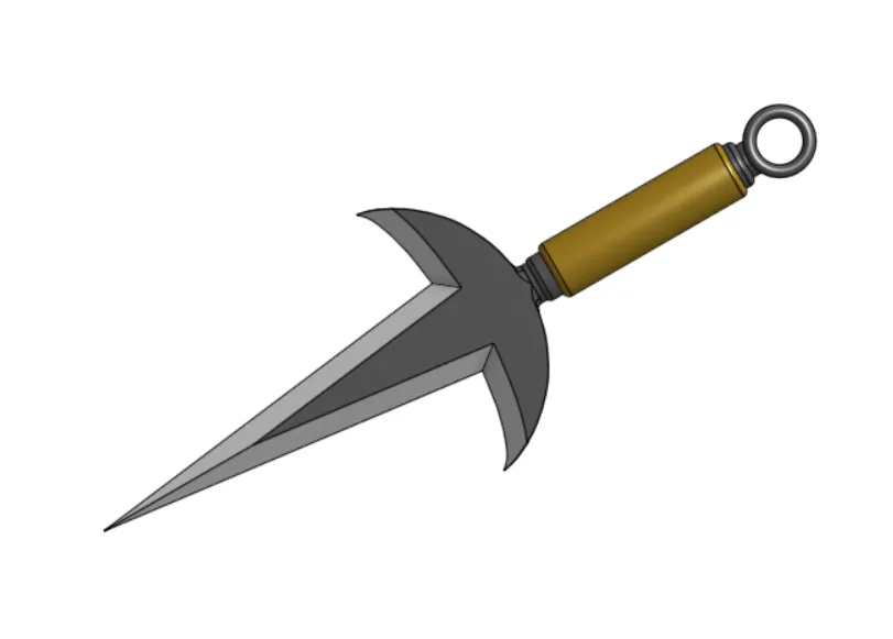 Minato's Original Kunai from Naruto - Cosplay Weapons, in stock in India