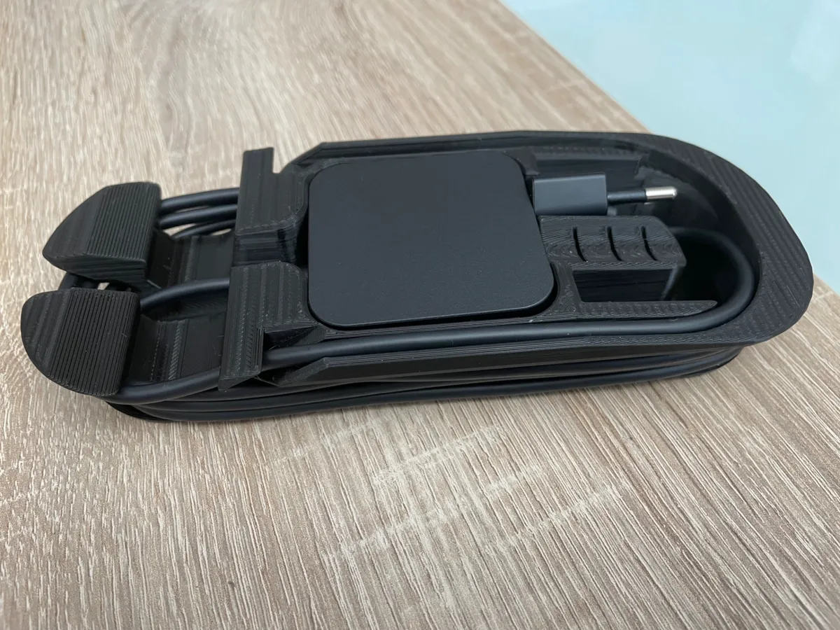 Steam deck case instert for EU plug