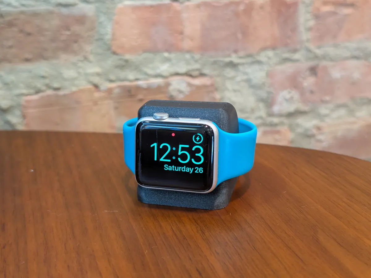 Apple Watch Charging Stand - Retro Mac Style, photo 2 of 4 - Apple Watch Charging Stand - Retro Mac Style Mobile & Device Accessories