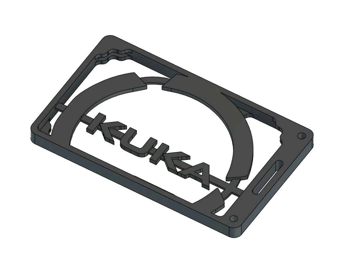 ID holder KUKA logo, photo 2 of 2 - ID holder KUKA logo Desk & Office