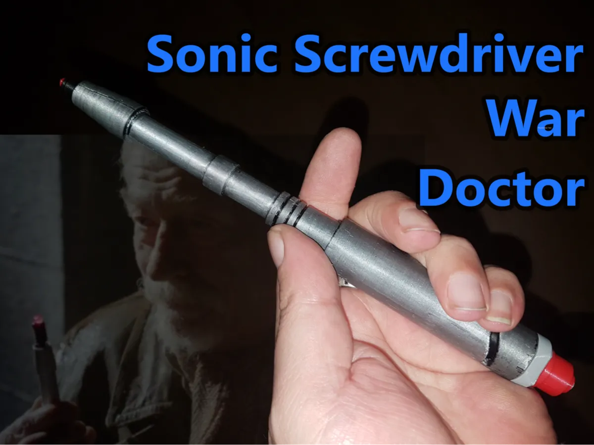 Sonic Screwdriver Doctor Who, War Doctor John Hurt